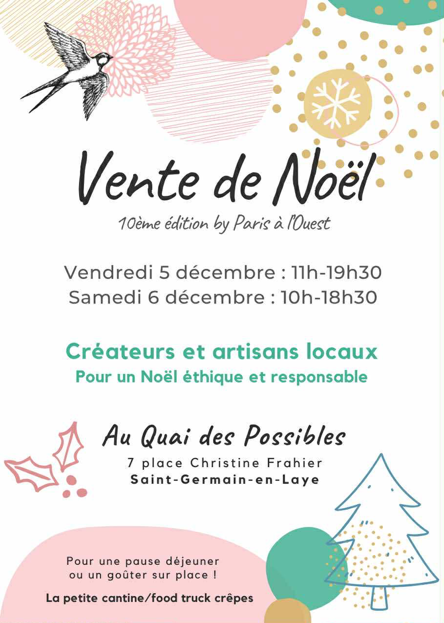 vente de Noel de Paris à L’Ouest